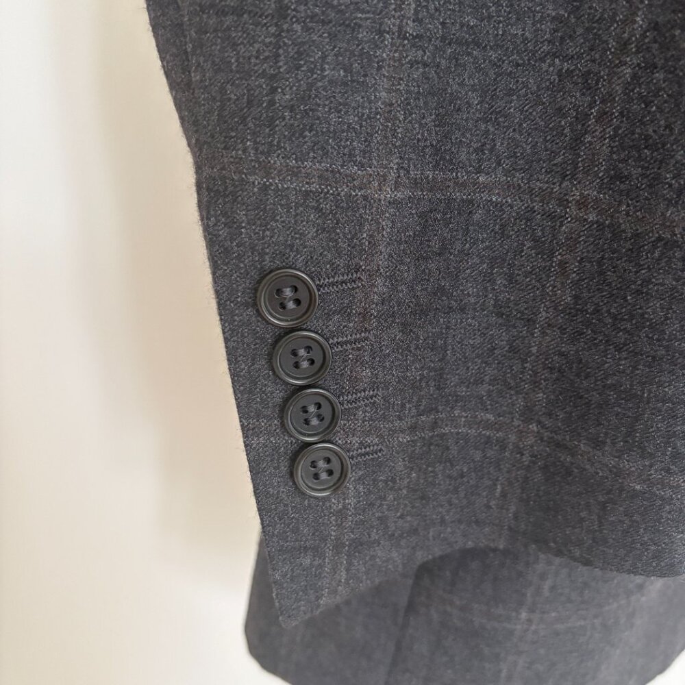 Canali 2 Button Side Vent 100% Wool Sport Coat - Sz 42R - Picture 3 of 7